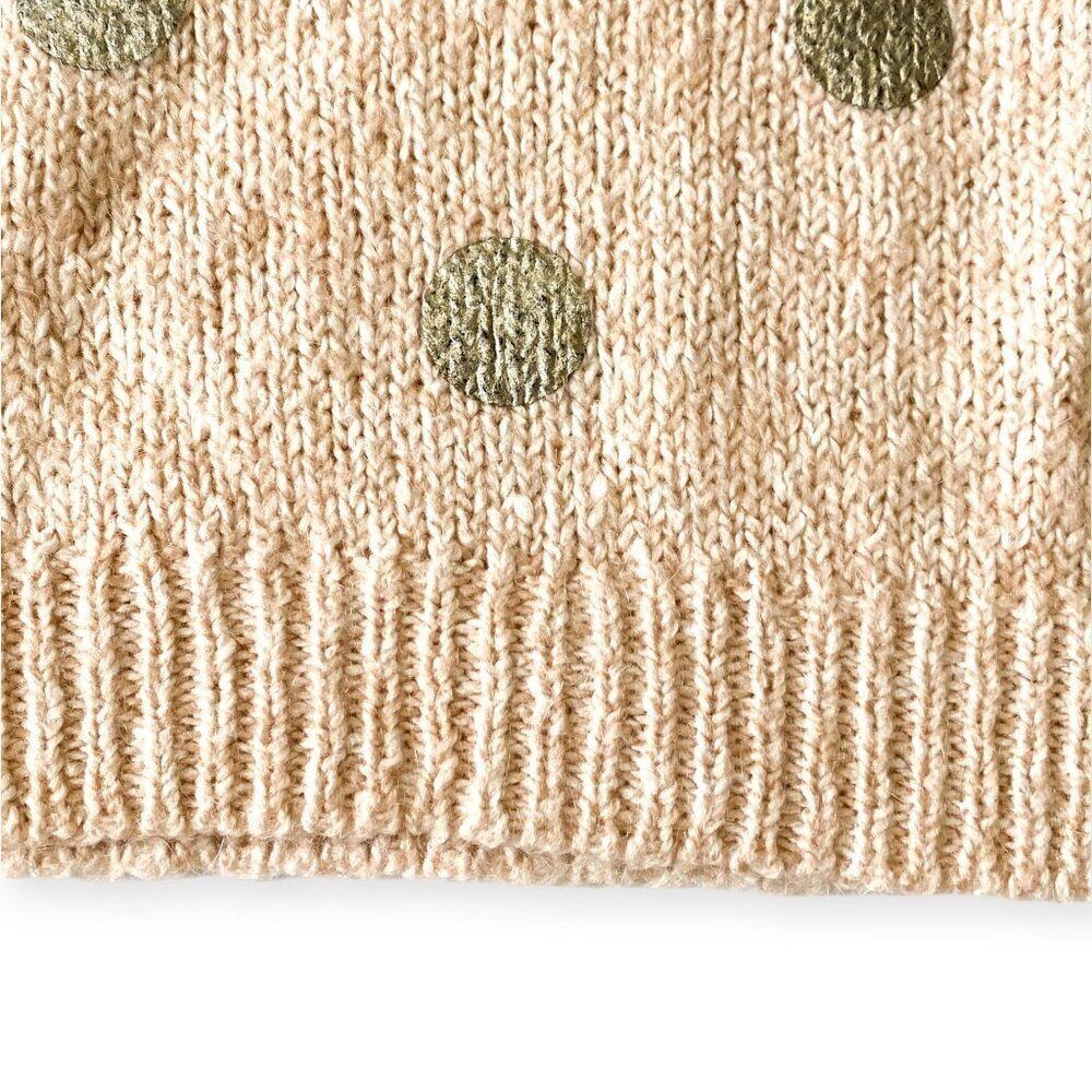 Essentiel Antwerp Hoovercraft Sweater, Size S, pale pink/beige with polka dots - Picture 11 of 14
